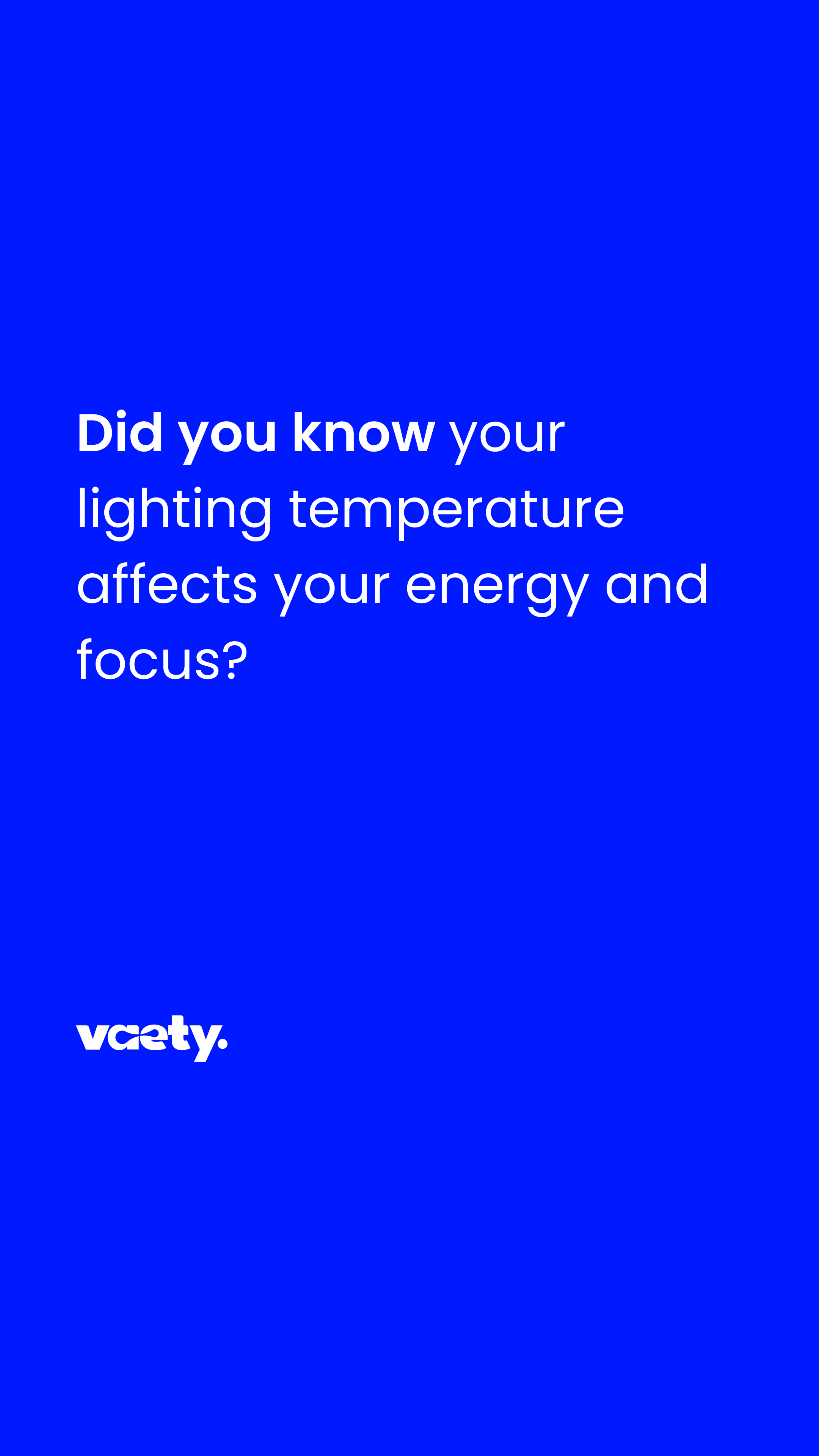 Let your lights guide your mood, not distract it